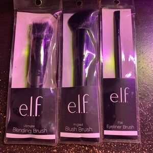 Black Makeup Brush Set